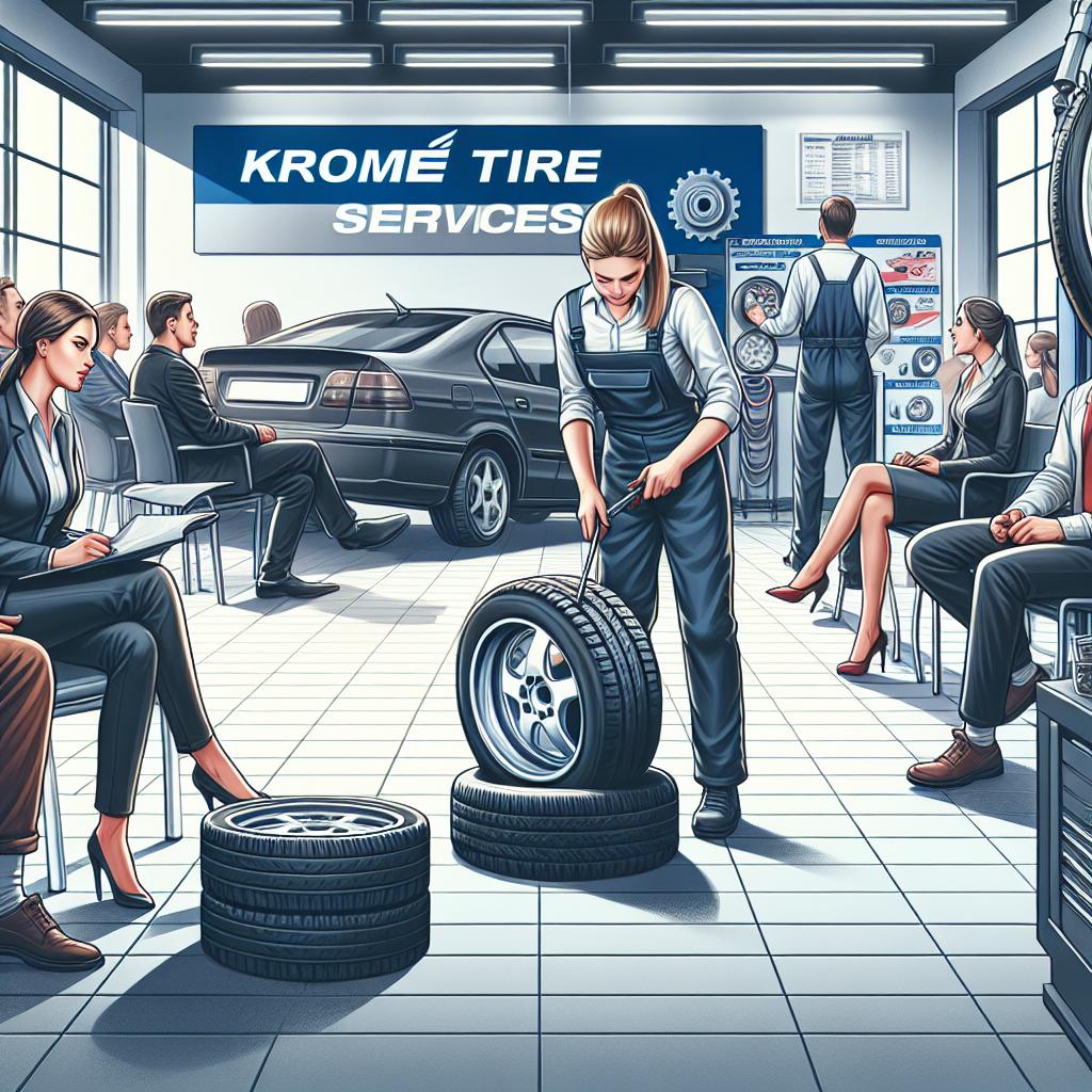 Pneuservis Kroměříž: Rychlá a spolehlivá výměna pneumatik na počkání