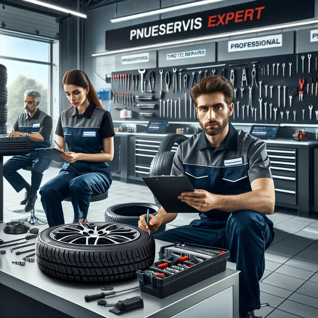 PneuServis Expert: Kvalitní opravy pneumatik s profesionálním přístupem