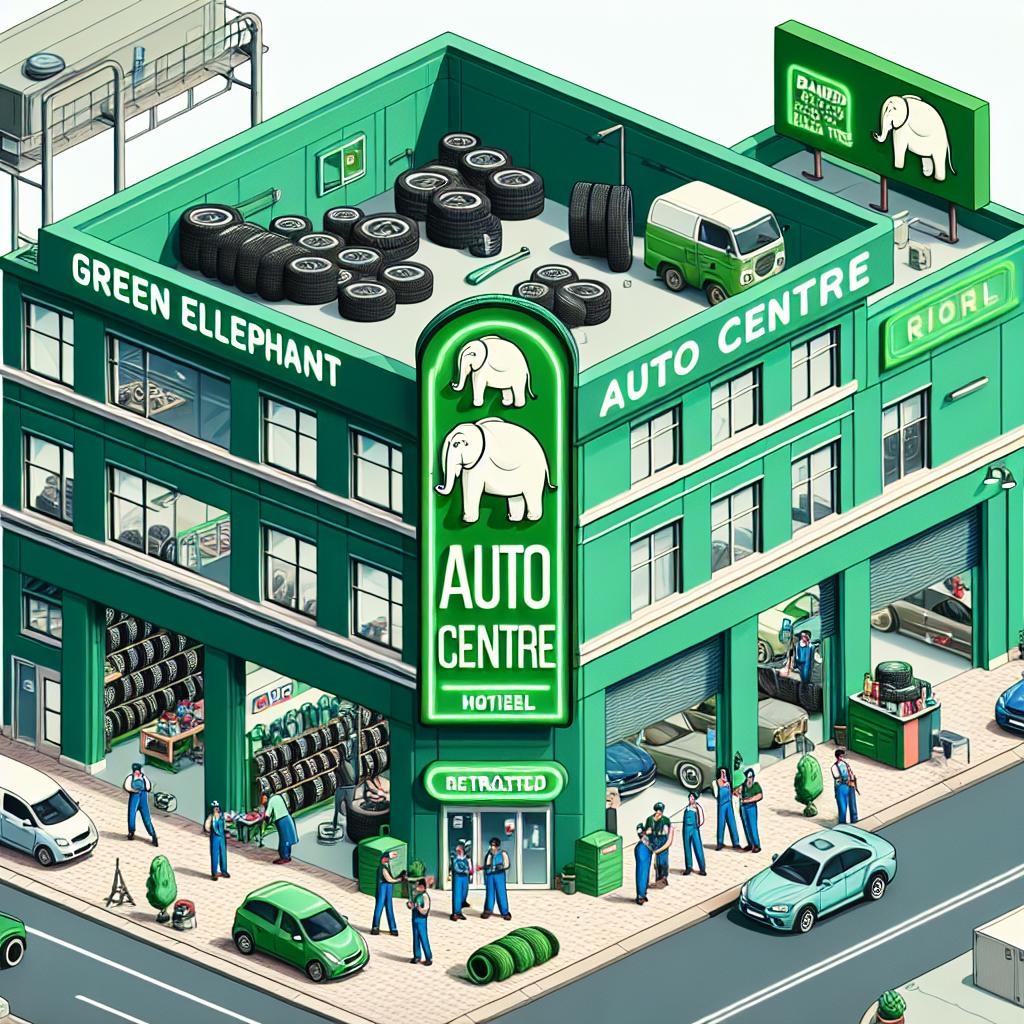 Autocentrum Zelený Slon: Špičkový pneuservis a výměna pneumatik