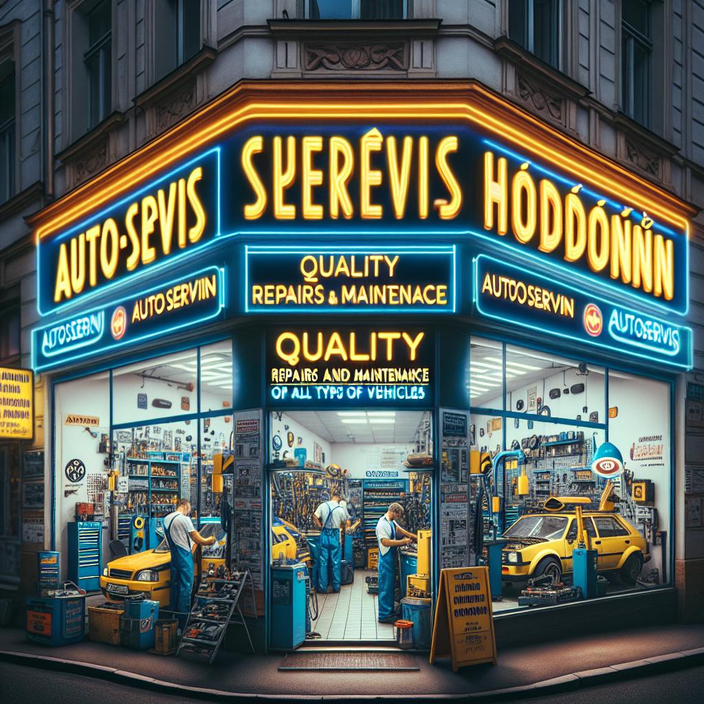 Autoservis Hodonín: Kvalitní opravy a údržba pro všechny typy vozidel