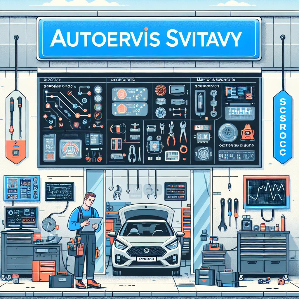 Autoservis Svitavy: Specializace na diagnostiku a elektroniku vozidel