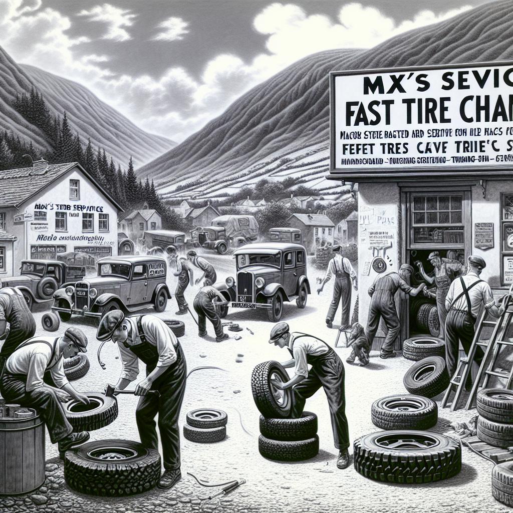 Pneuservis Max: Rychlá výměna pneumatik v Jeseníku s odborným přístupem