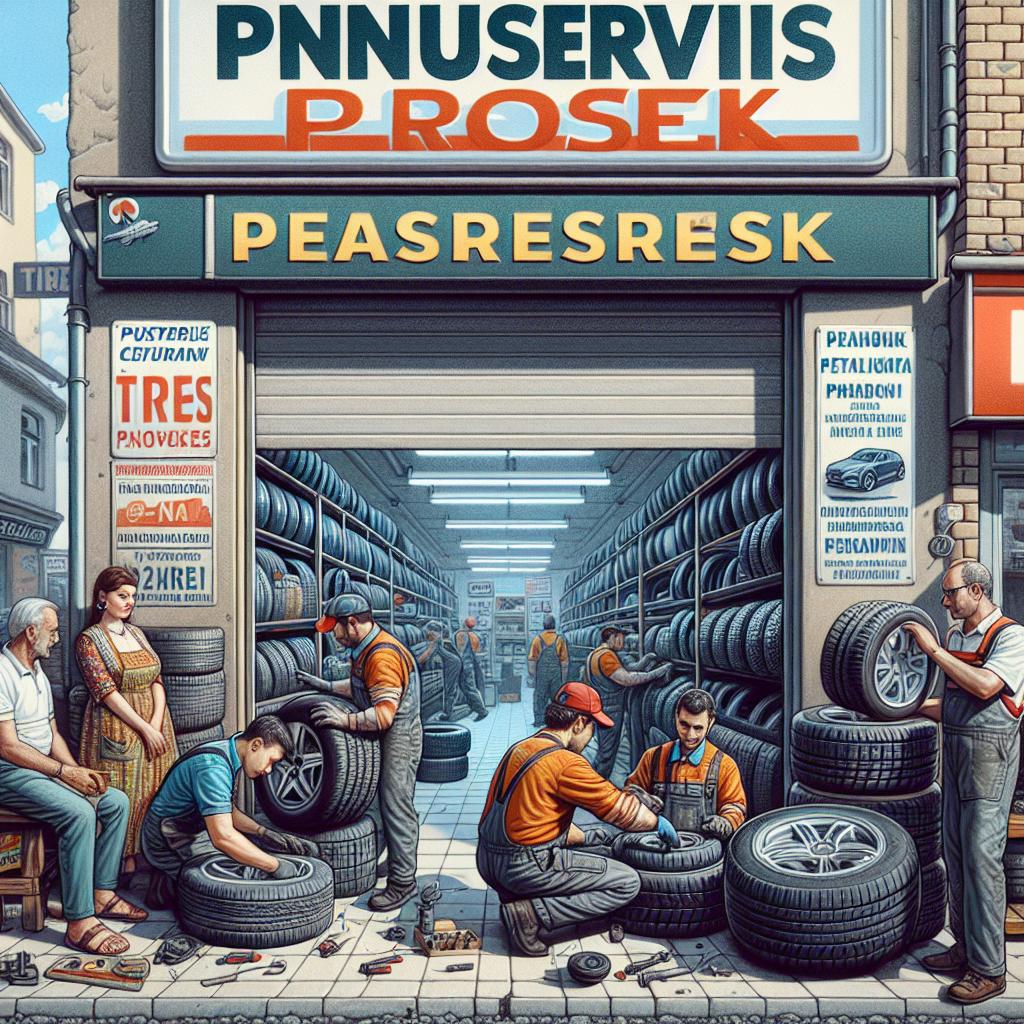 PneuServis Prosek: Rychlé a kvalitní opravy pneumatik na počkání