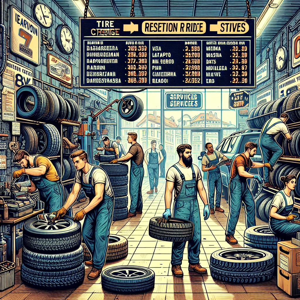 AutoPneuservis Praha: Rychlá výměna pneu za atraktivní ceny