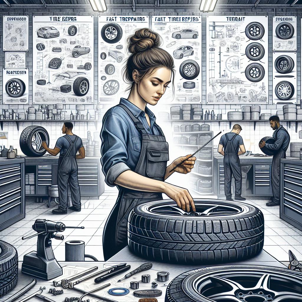 Pneuservis Hostivař: Rychlé opravy pneumatik s profesionálním přístupem