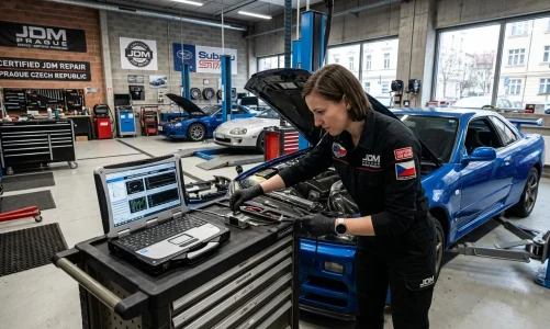 Specializovaný servis japonských vozů v Praze: Toyota, Honda, Mazda, Nissan i Subaru